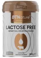BTNature® Premium Lactose Free Instant Full Cream Milk Powder