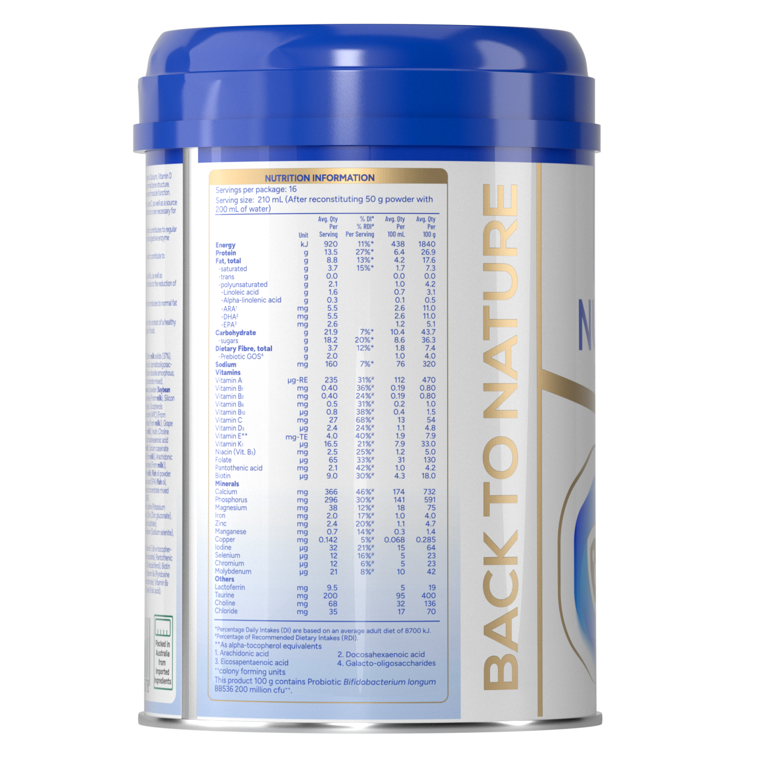 BTNature® OptiCare Nutrisure Balanced Milk Powder