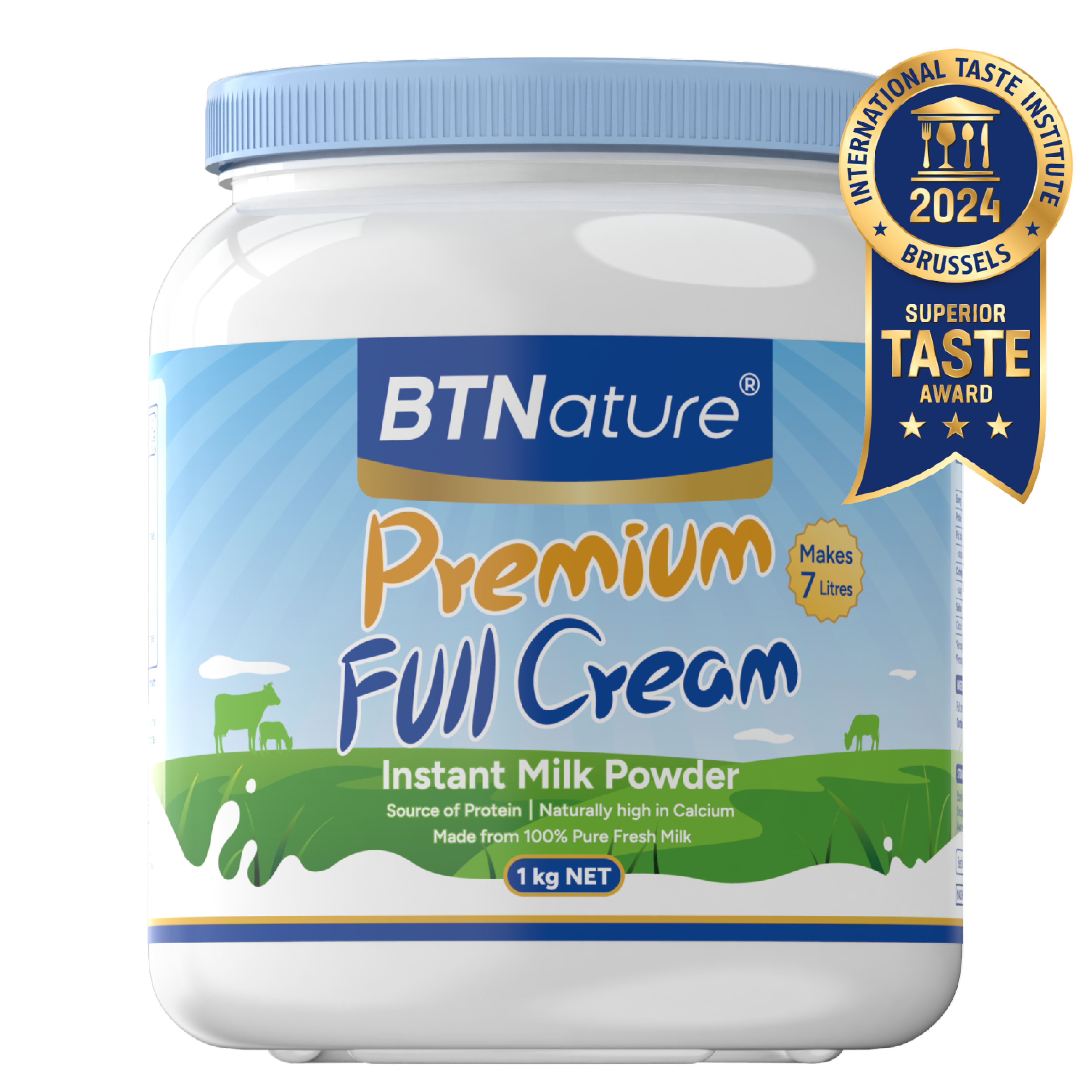 BTNature® Blue One™ Premium Full Cream Instant Milk Powder Main image