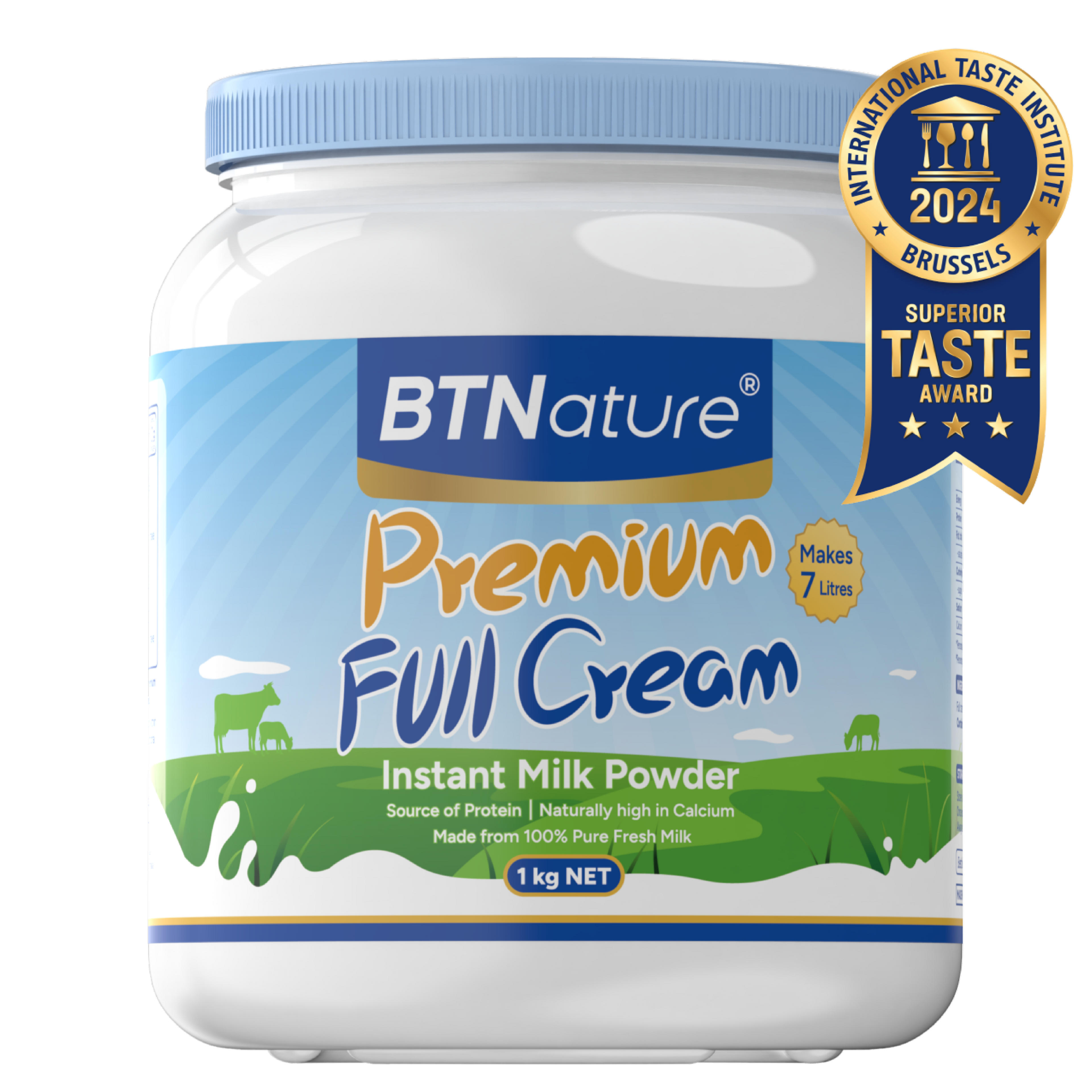 BTNature® Blue One™ Premium Full Cream Instant Milk Powder